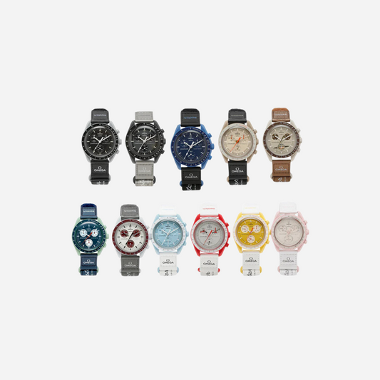 SWATCH X OMEGA BIOCERAMIC MOON TOP 10 SET