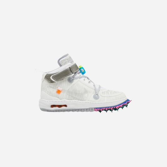 NIKE AIRFORCE 1 MID OFF-WHITE WHITE