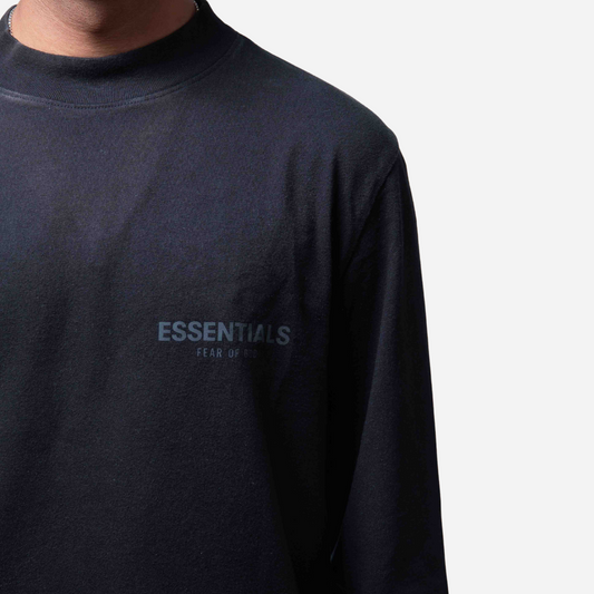 Fear Of God Essentials Long Sleeve Tee 'Black'