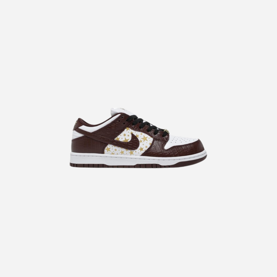 SB DUNK LOW SUPREME STARS BARKROOT BROWN