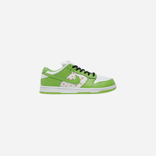 SB DUNK LOW SUPREME STARS MEAN GREEN