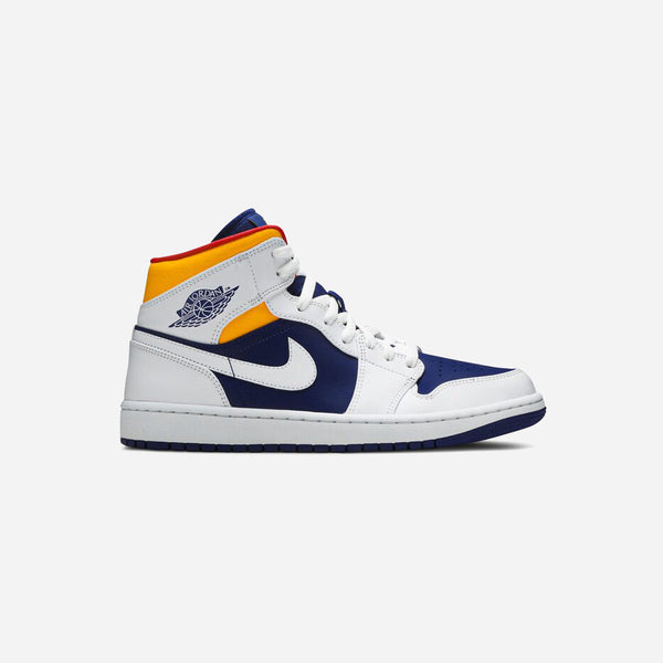 JORDAN 1 MIDROYAL BLUE LASER ORANGE The Mainstreet Marketplace