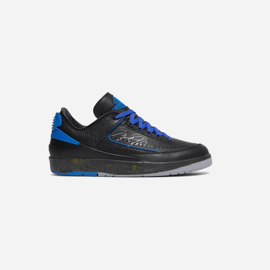 JORDAN 2 RETRO LOW SP OFF-WHITE BLACK BLUE