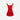 Siedres Gemma All Over Ruched Texture Mini Dress - Red