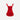 Siedres Gemma All Over Ruched Texture Mini Dress - Red