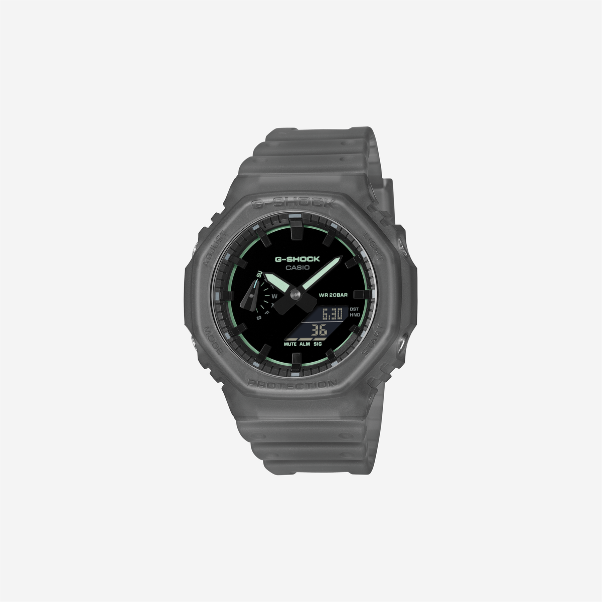 Casio G-Shock GA-2100K-1ADR Quartz Black Dial Analog-Digital Resin Watch