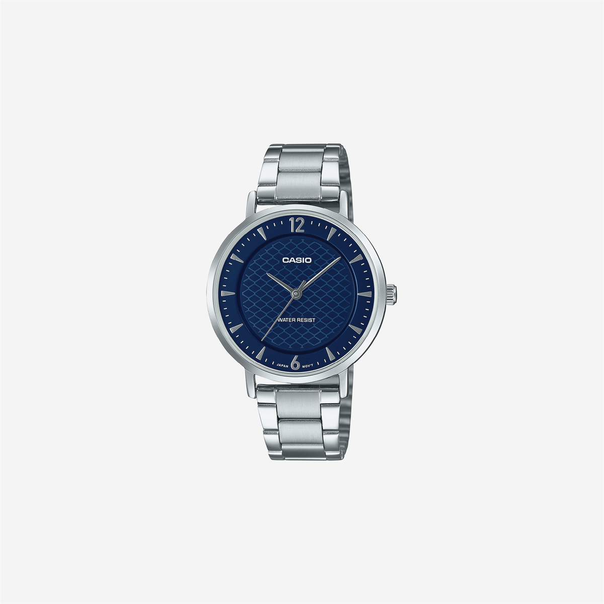 Casio Enticer LTP-VT04D-2ADF Quartz Blue Dial Analog Stainless Steel