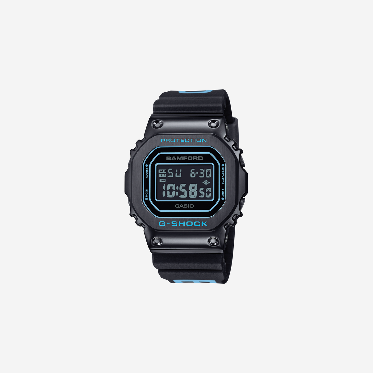 Casio GM-5600BWD-1DR Quartz Black Dial Digital Resin Watch