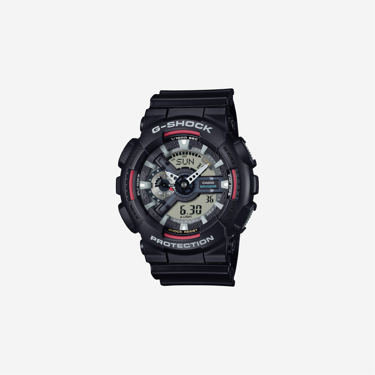 Casio G-Shock GA-110RL-1ADR Quartz Black Dial Analog-Digital Resin Watch