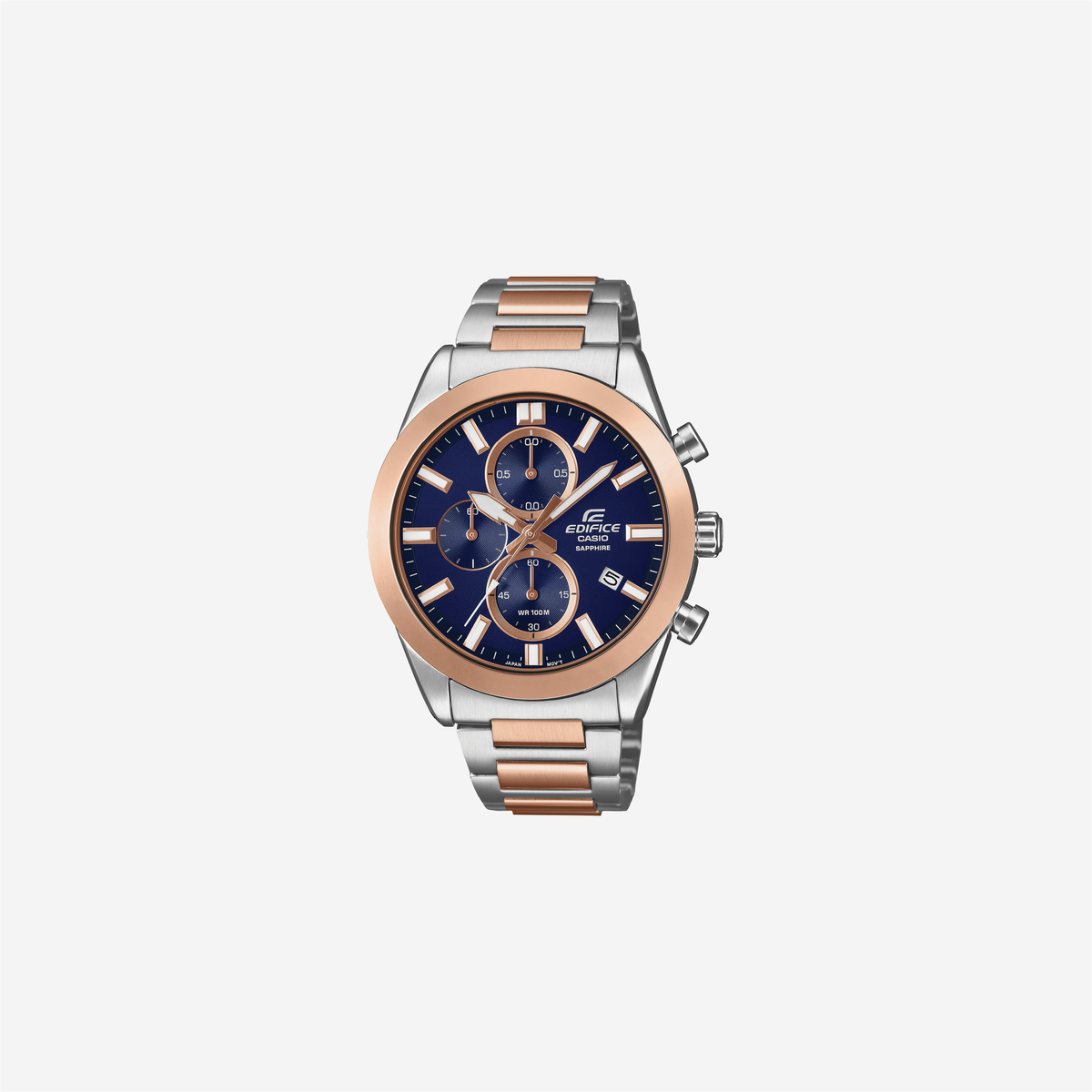 Casio Edifice EFB-710SG-2AVUDF Quartz Blue Dial Chronograph Stainless Steel Watch