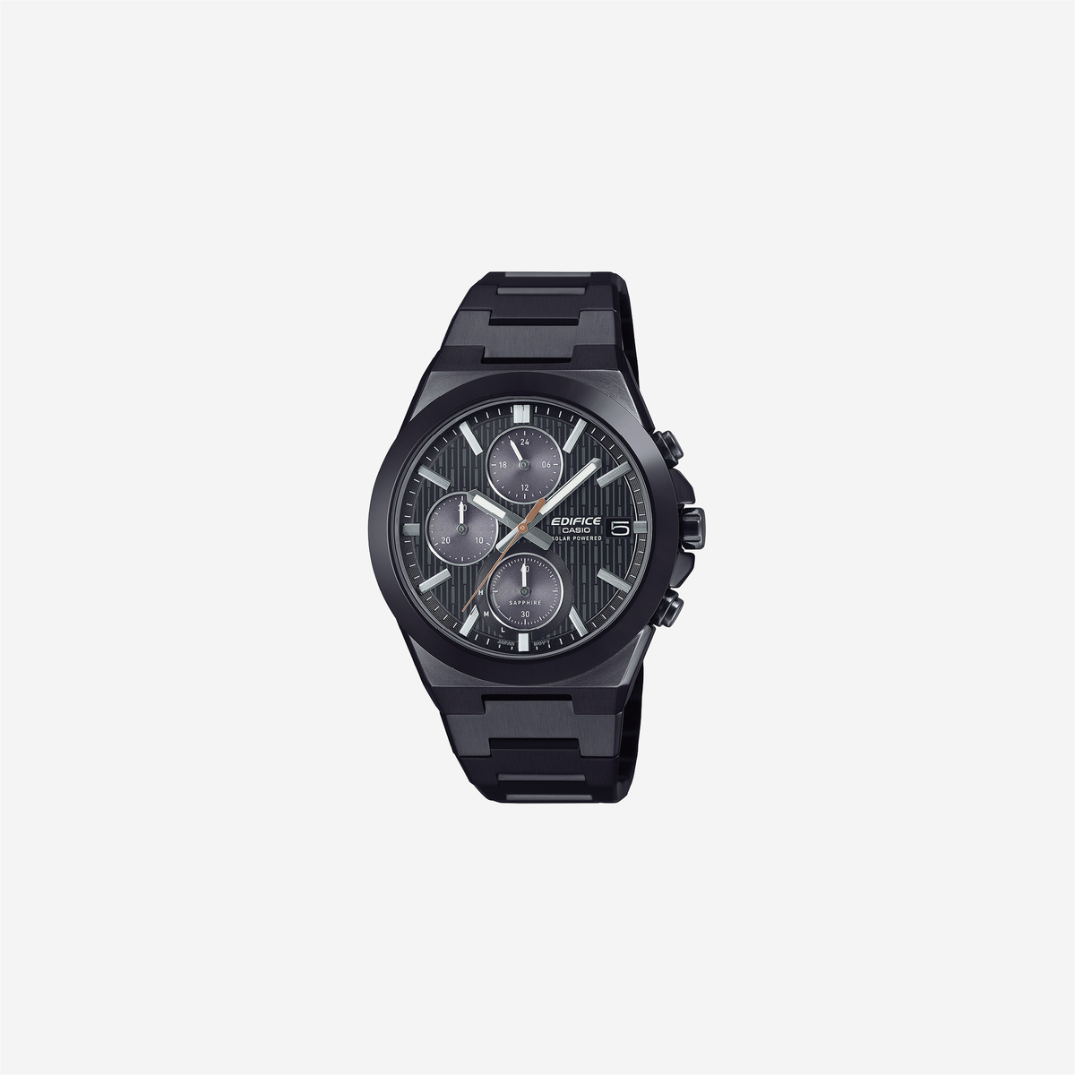 Casio Edifice EFS-S650DC-1ADF Quartz Black Dial Chronograph Stainless Steel Watch