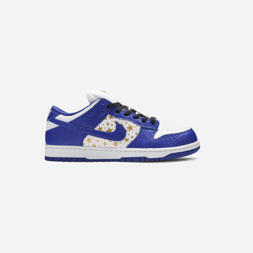 SB DUNK LOW SUPREME STARS HYPER ROYAL