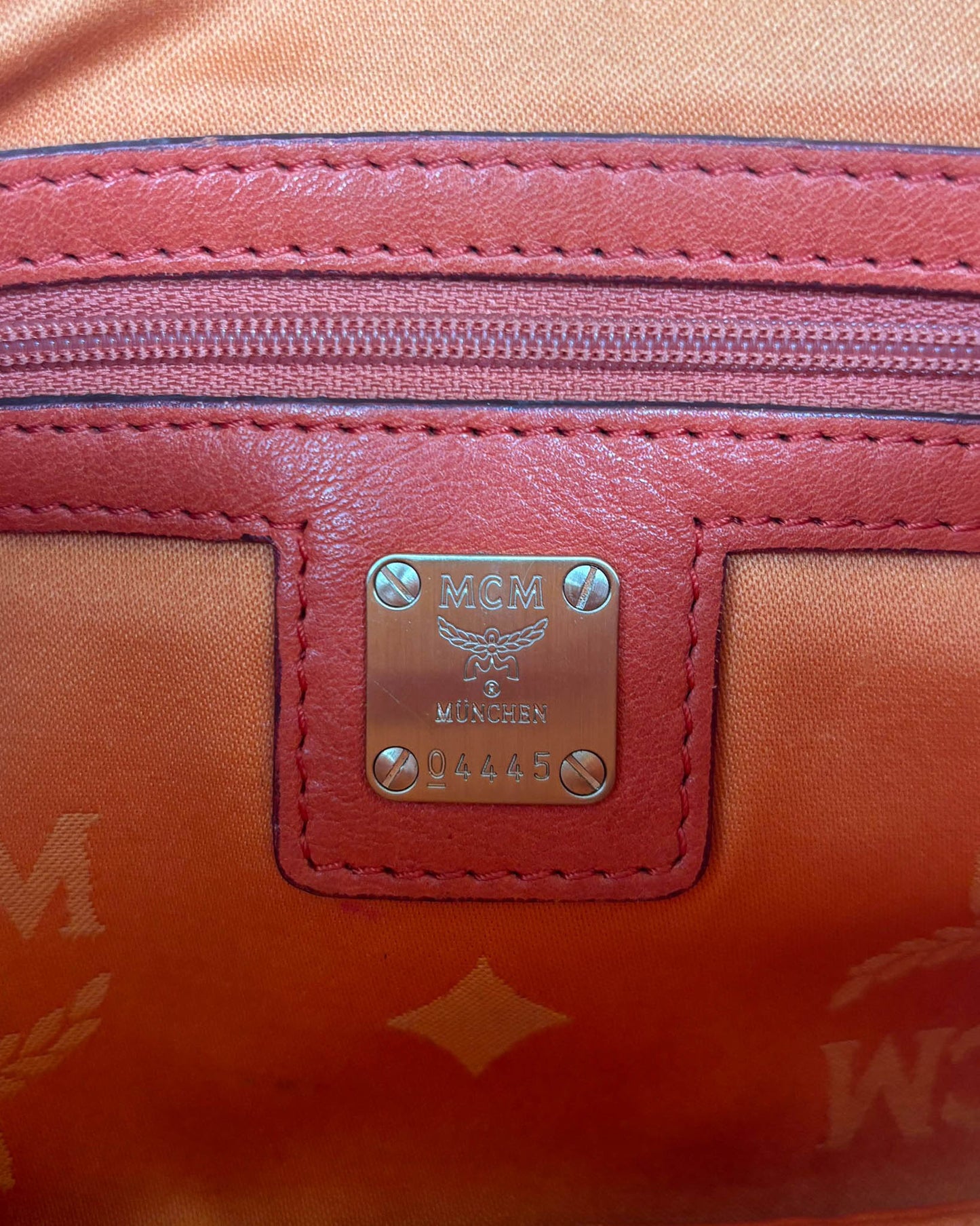 MCM Leather Baguette