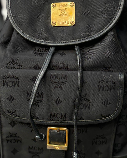 MCM Vintage Nylon Backpack