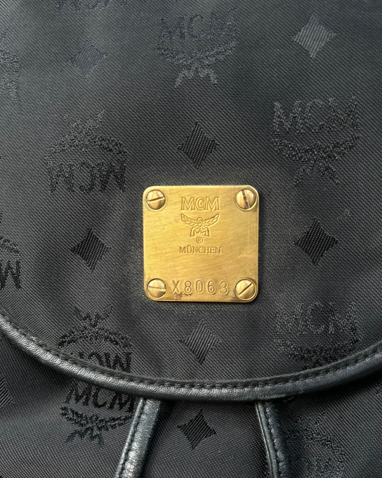 MCM Vintage Nylon Backpack