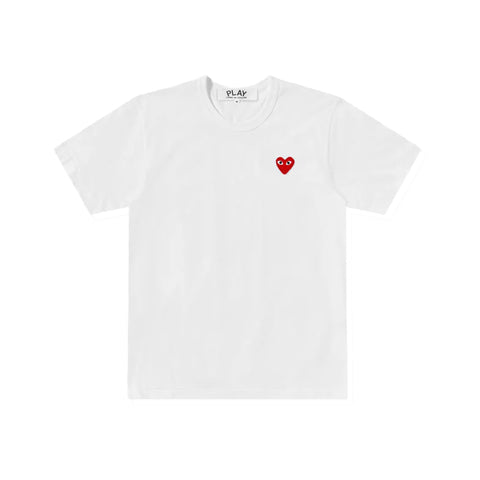 Comme des Garcons Play Tee White