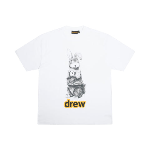 Drew House Real Jackie SS T-Shirt White