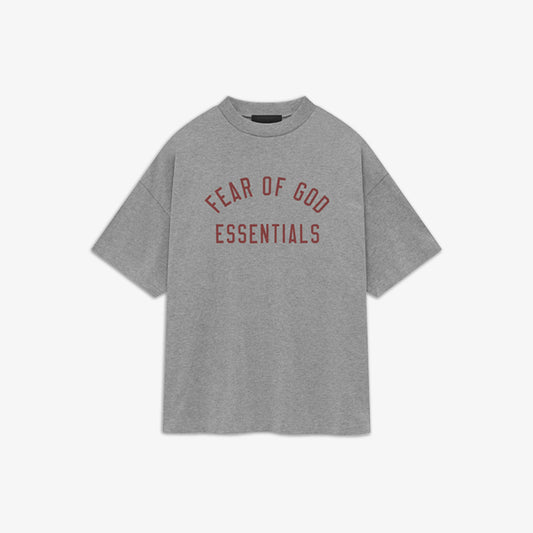 Fear of God Essentials Jersey Crewneck Tee Dark Heather