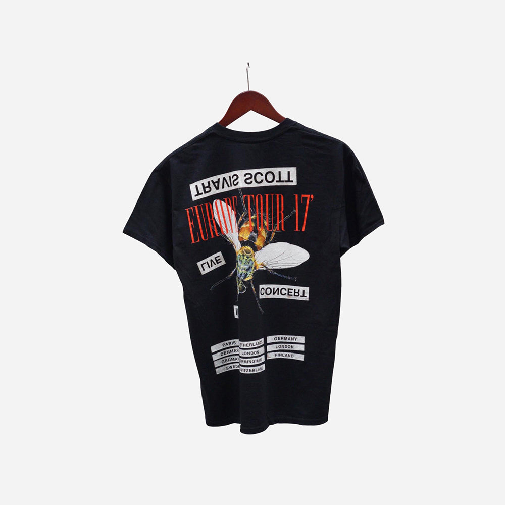 TRAVIS SCOTT EUROPE TOUR 2017 CONCERT TEE