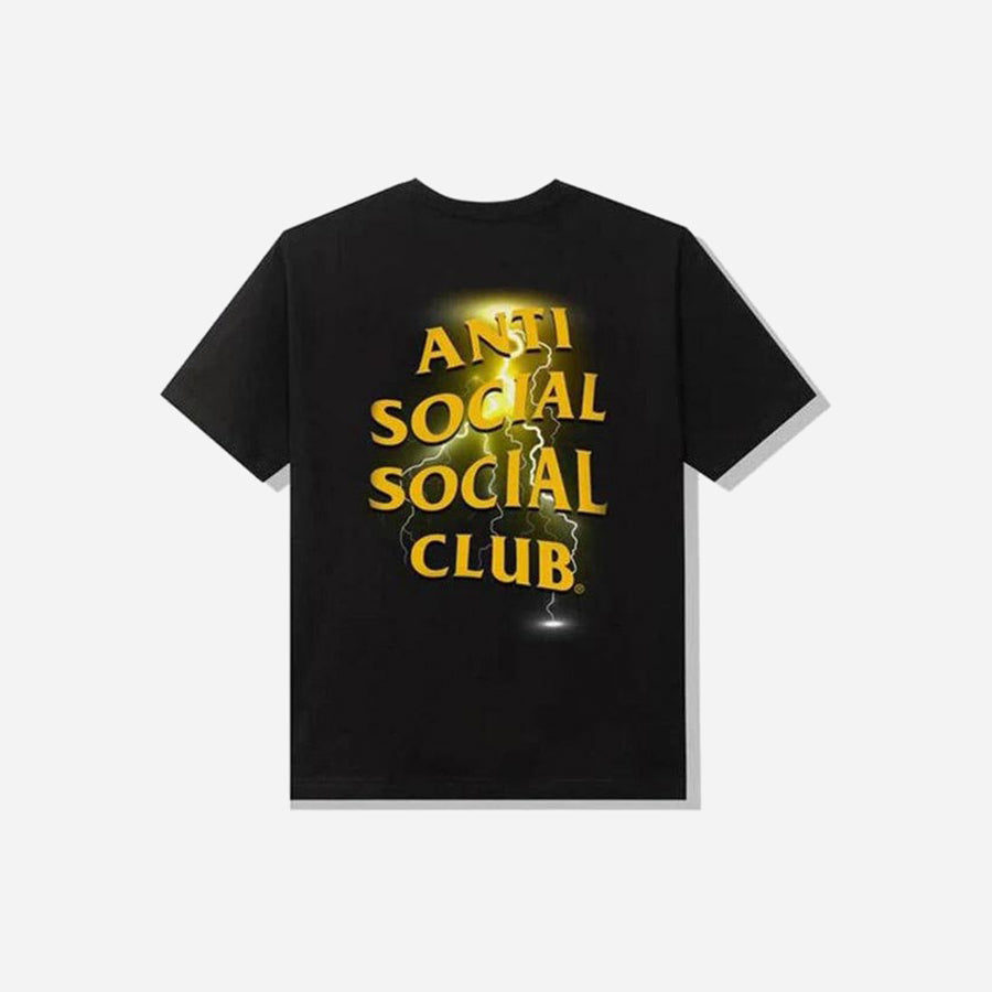 ANTI SOCIAL SOCIAL CLUB YELLOW TWISTA T-SHIRT BLACK