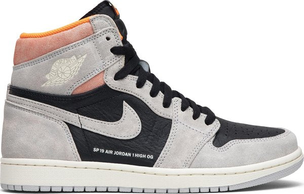 Air jordan 1 cheap grey crimson